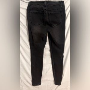 Fashion nova jeans, black, size 1,
